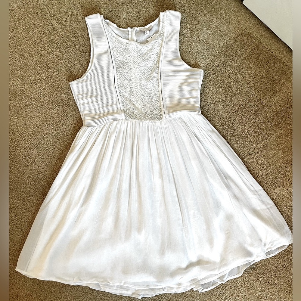 Ella Moss white dress NWT